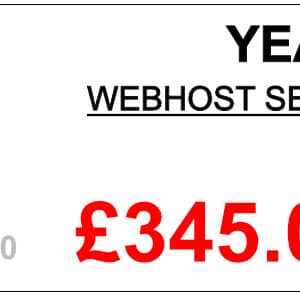 3 Years Ultimate Webhost Subscription (SAVE £75)